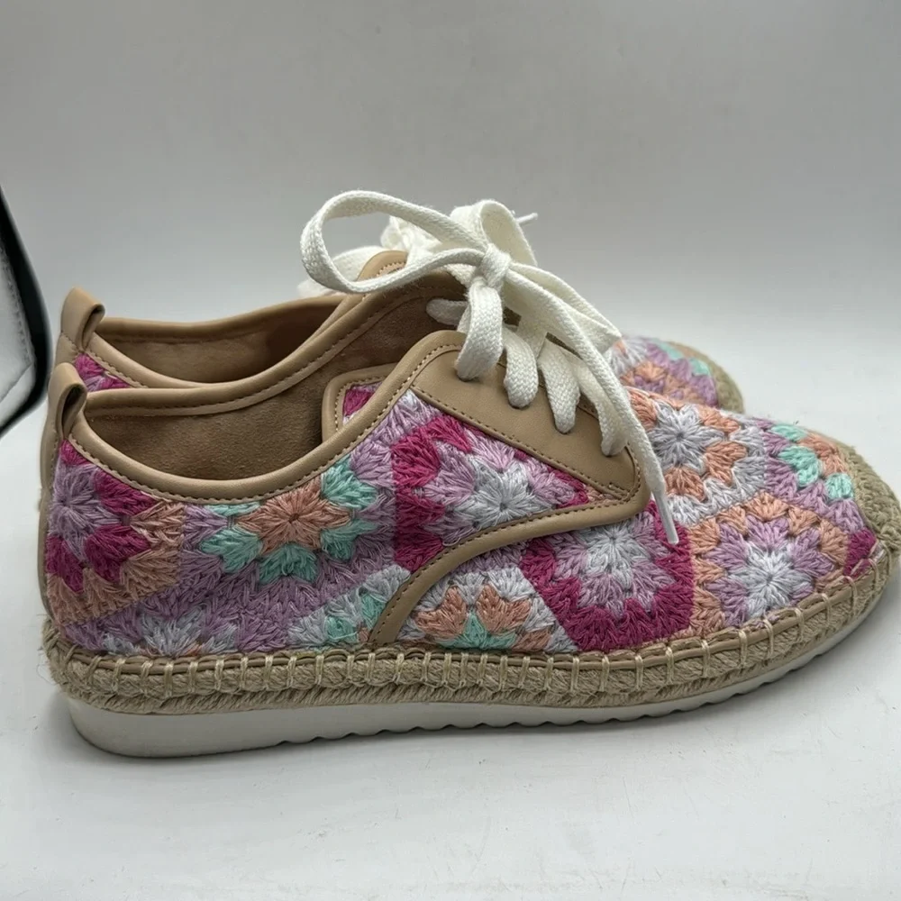 Copper Key Sandbar Crochet Espadrilles